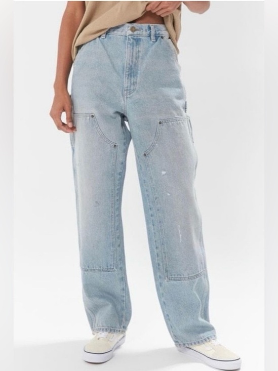 BDG Denim - BDG High Rise Carpenter Jean Light Wash, Straight Leg, Size 29